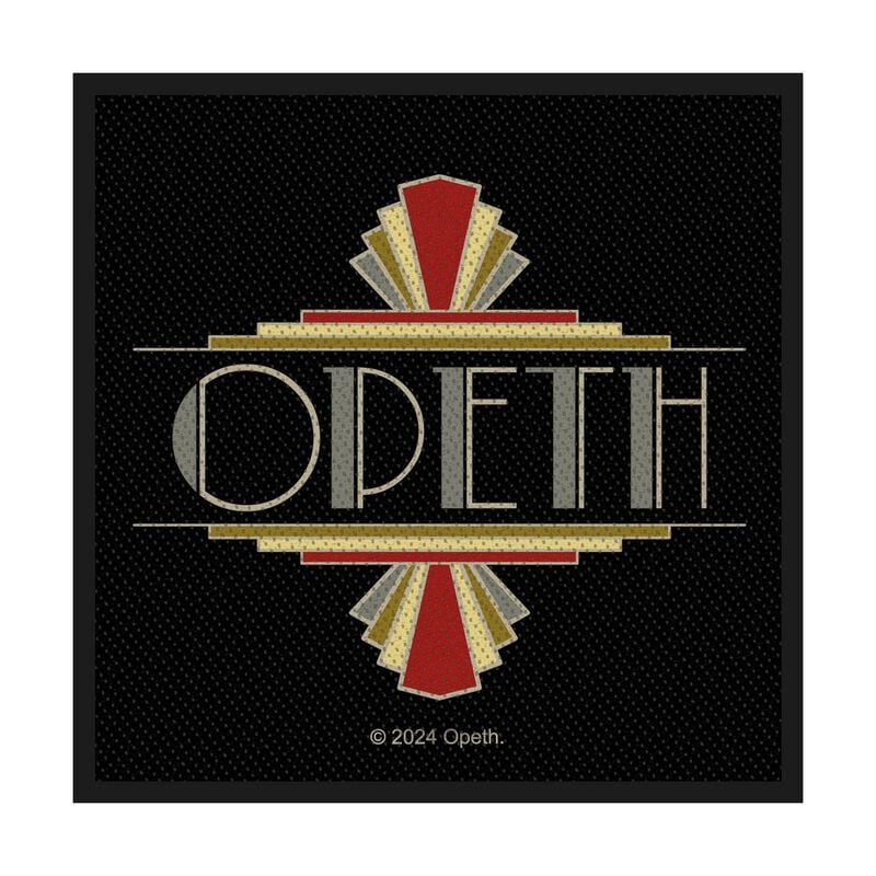 Patch  de Opeth - Art Deco Logo - pour Indifférent - multicolore - Opeth
