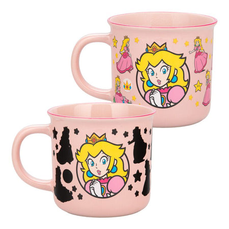 Mug Gaming de Super Mario - Princesse Peach - Mug Magique - pour Indifférent - rose - Super Mario