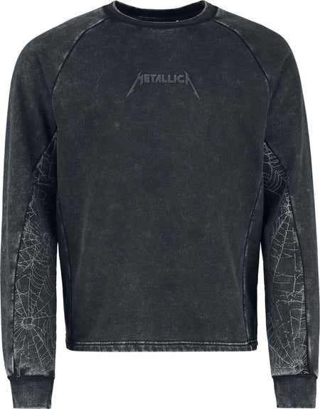 Sweat-shirt  de Metallica - EMP Signature Collection - S à 3XL - pour Homme - gris foncé - metallica