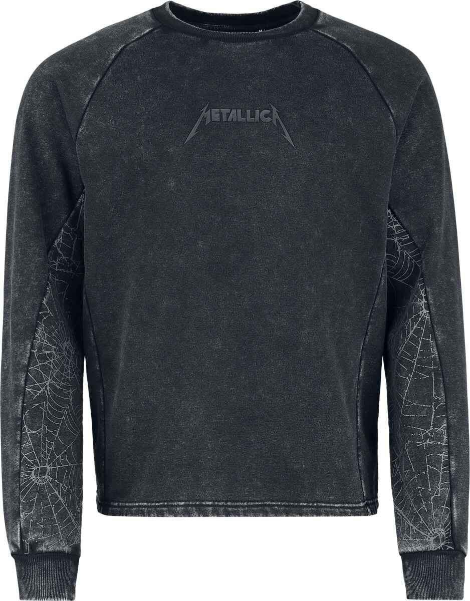 Sweat-shirt  de Metallica - EMP Signature Collection - S à 3XL - pour Homme - gris foncé - metallica