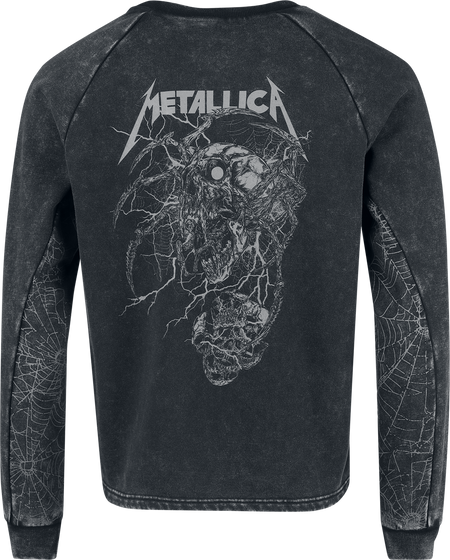 Sweat-shirt  de Metallica - EMP Signature Collection - S à 3XL - pour Homme - gris foncé - metallica - View 2