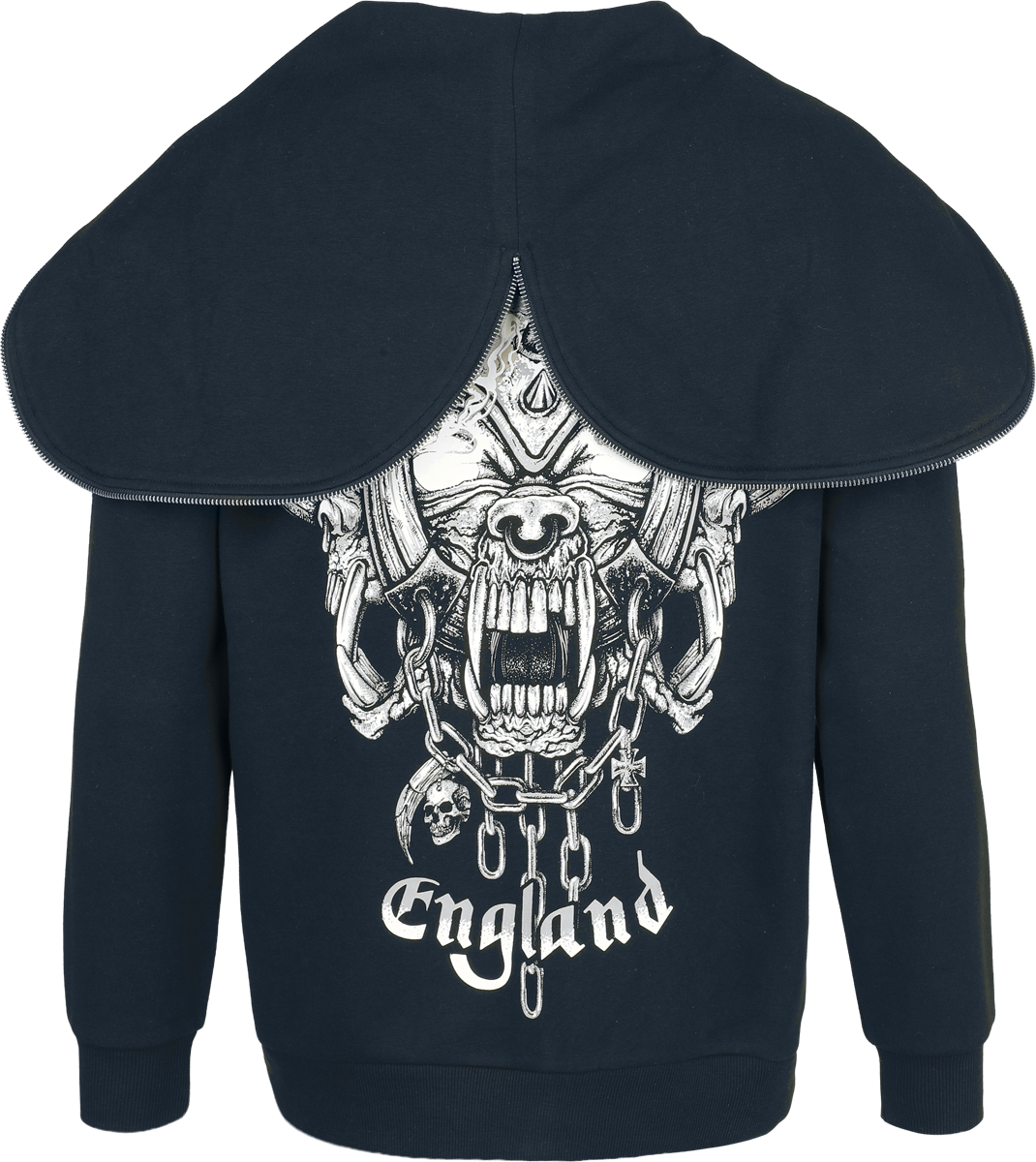 Sweat-shirt zippé à capuche  de Motörhead - EMP Signature Collection - S à XXL - pour Femme - noir - Motörhead - View 2
