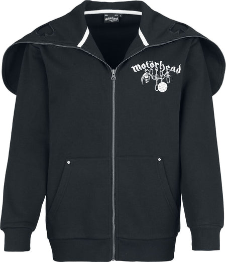 Sweat-shirt zippé à capuche  de Motörhead - EMP Signature Collection - S à 3XL - pour Femme - noir - Motörhead