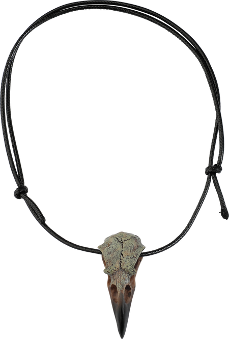 Serre-cou  de Black Premium by EMP - Raven Skull Necklace - pour Unisexe - multicolore - Black Premium by EMP - View 2