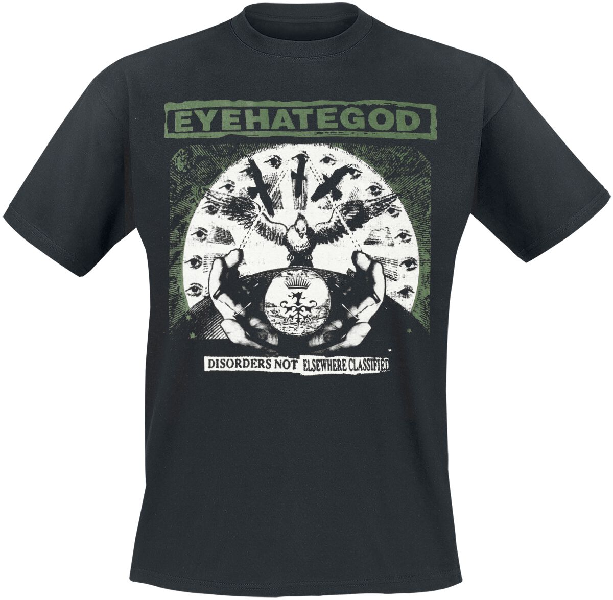 T-Shirt Manches courtes  de Eyehategod - Disorders - S à XXL - pour Homme - noir - Eyehategod