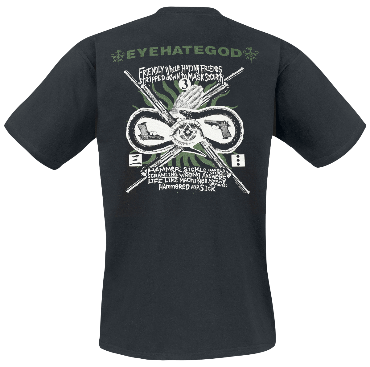 T-Shirt Manches courtes  de Eyehategod - Disorders - S à XXL - pour Homme - noir - Eyehategod - View 2