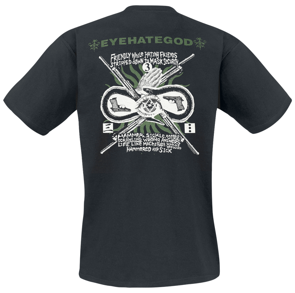T-Shirt Manches courtes  de Eyehategod - Disorders - S à XXL - pour Homme - noir - Eyehategod - View 2