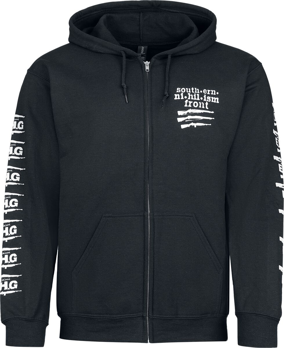 Sweat-shirt zippé à capuche  de Eyehategod - Southern Nihilism - M à XXL - pour Homme - noir - Eyehategod