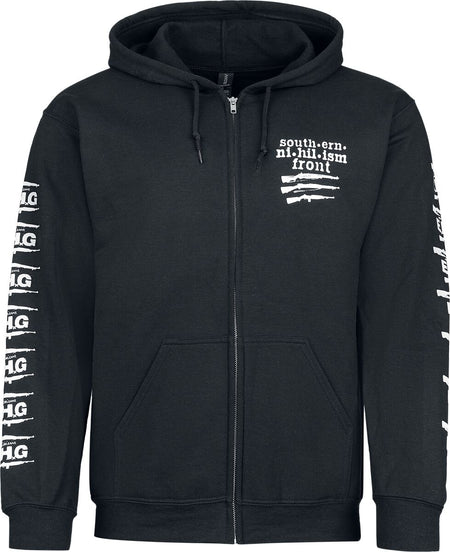 Sweat-shirt zippé à capuche  de Eyehategod - Southern Nihilism - M à XXL - pour Homme - noir - Eyehategod