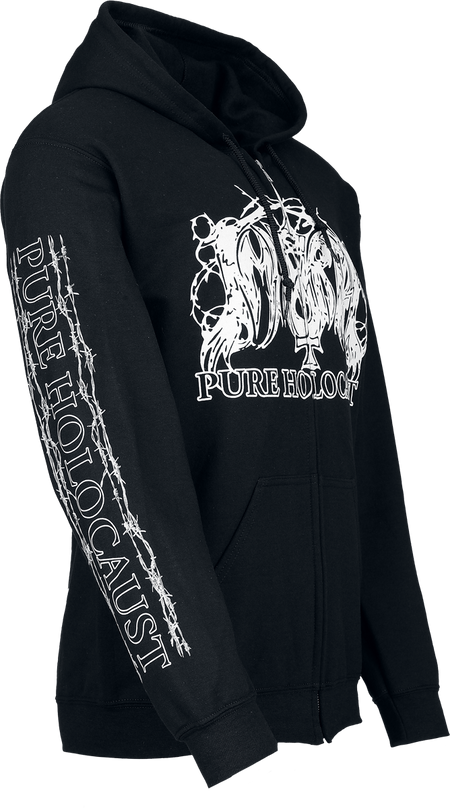 Sweat-shirt zippé à capuche  de Immortal - Pure holocaust - M à XXL - pour Homme - noir - Immortal - View 2