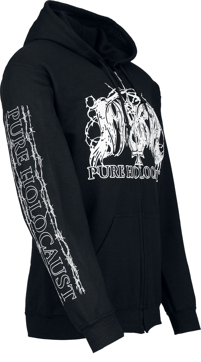 Sweat-shirt zippé à capuche  de Immortal - Pure holocaust - M à XXL - pour Homme - noir - Immortal - View 2