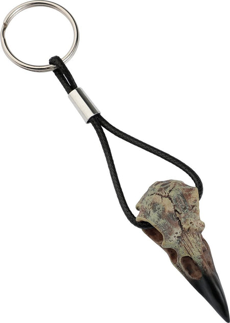 Porte-clefs  de Black Premium by EMP - Raven Skull Keychain - pour Unisexe - multicolore - Black Premium by EMP