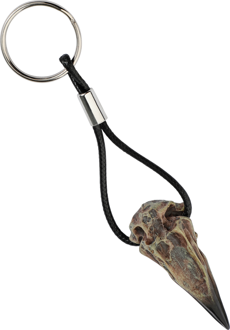 Porte-clefs  de Black Premium by EMP - Raven Skull Keychain - pour Unisexe - multicolore - Black Premium by EMP - View 2