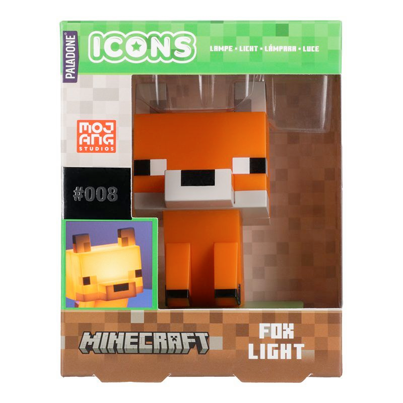 Lampe Gaming de Minecraft - Fox Icon - pour Unisexe - multicolore - Minecraft - View 2