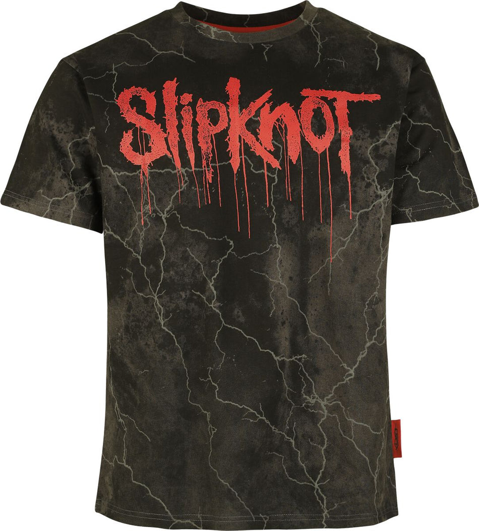 T-Shirt Manches courtes  de Slipknot - EMP Signature Collection - Heavyweight - M à 3XL - pour Homme - gris foncé - Slipknot