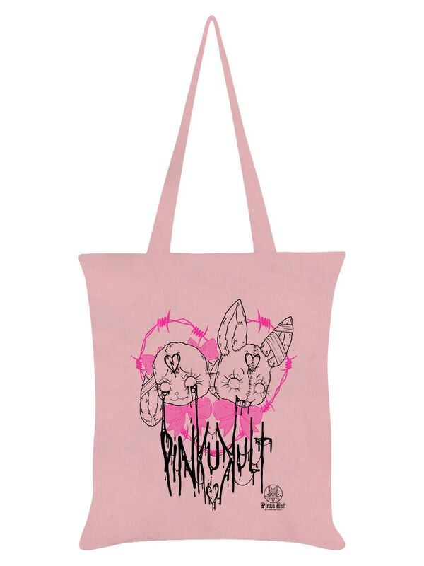 Sac En Tissu Gothic de Pinku Kult - Doom and Gloom - pour Unisexe - rose clair - Pinku Kult