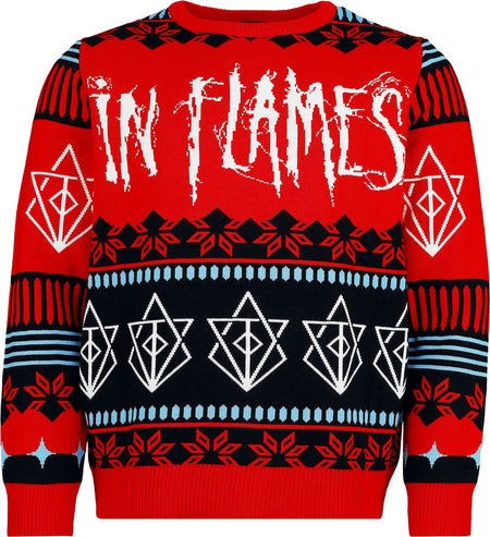 Pull de Noël  de In Flames - Holiday Sweater - S à 5XL - pour Homme - multicolore - In Flames