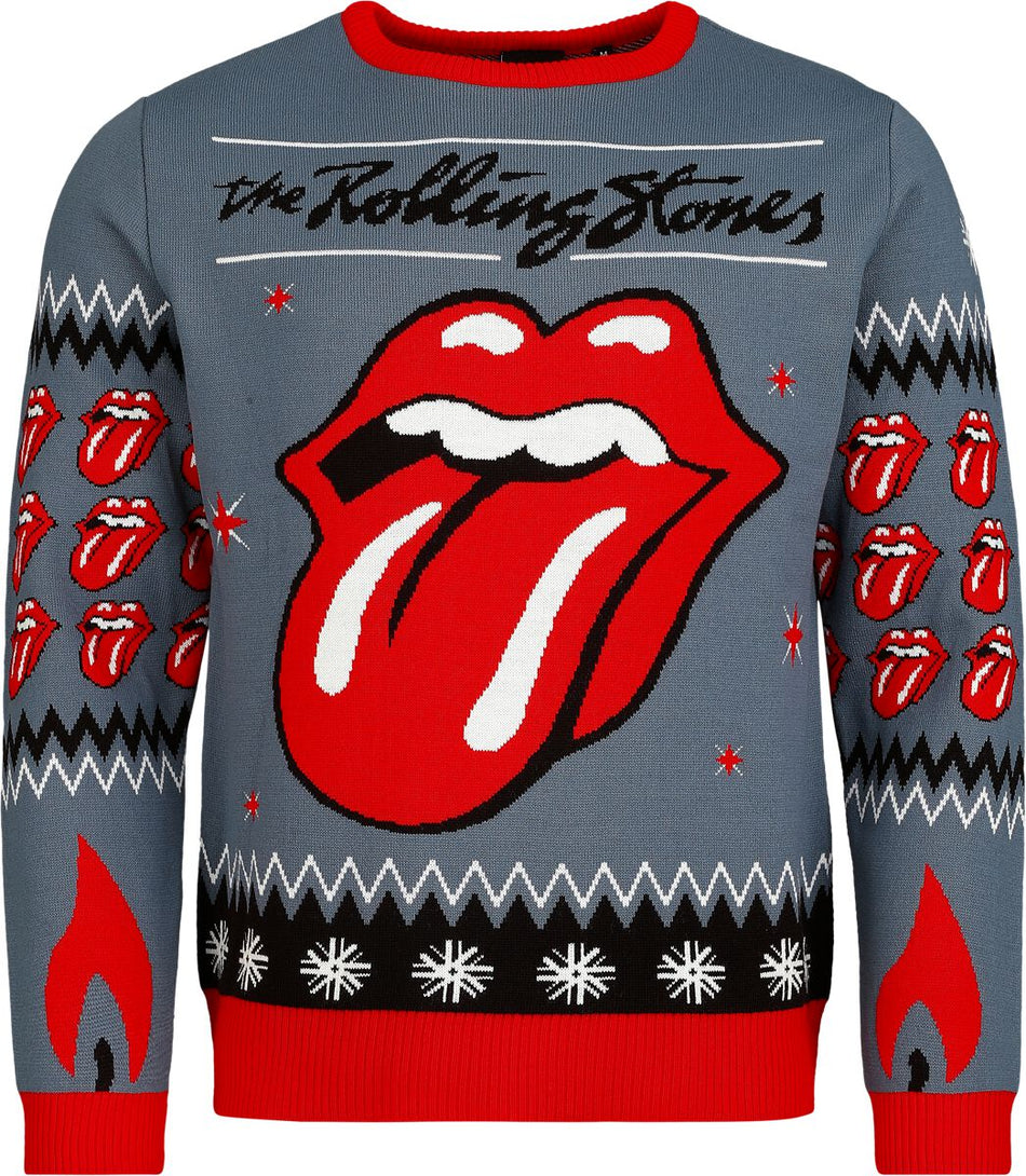 Pull de Noël  de The Rolling Stones - Holiday Sweater - S à 5XL - pour Homme - multicolore - The Rolling Stones