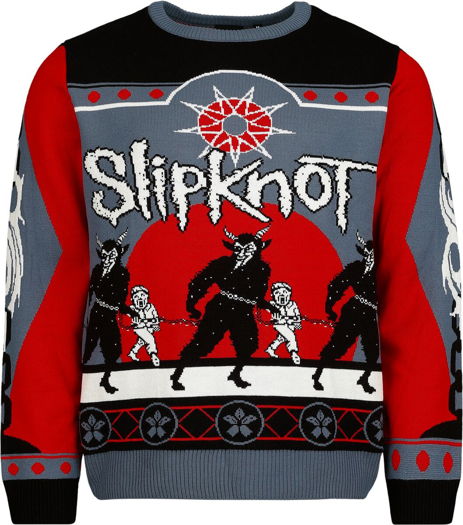 Pull de Noël  de Slipknot - Pull Moche De Noël - S à 5XL - pour Homme - multicolore - Slipknot