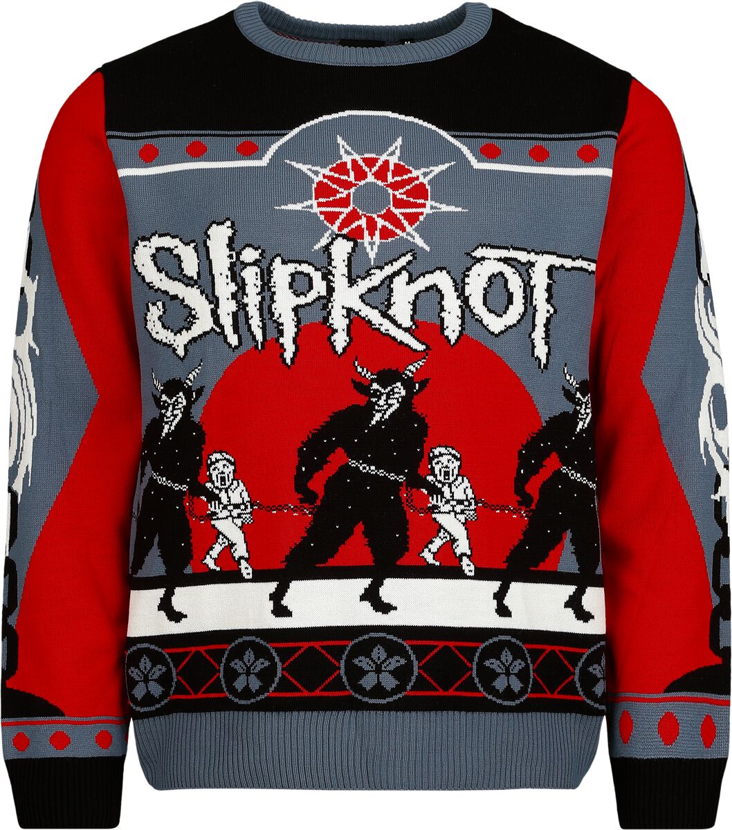Pull de Noël  de Slipknot - Pull Moche De Noël - S à 5XL - pour Homme - multicolore - Slipknot