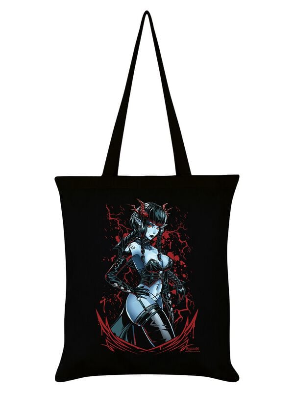 Sac En Tissu Gothic de Requiem Collective - Ruby - pour Unisexe - noir - Requiem Collective