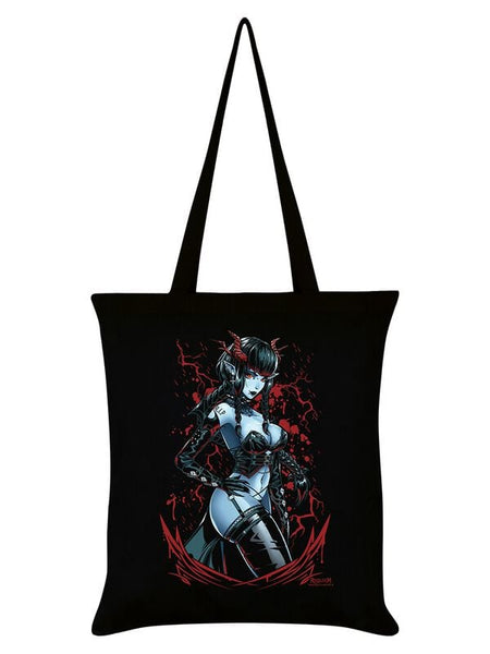 Sac En Tissu Gothic de Requiem Collective - Ruby - pour Unisexe - noir - Requiem Collective