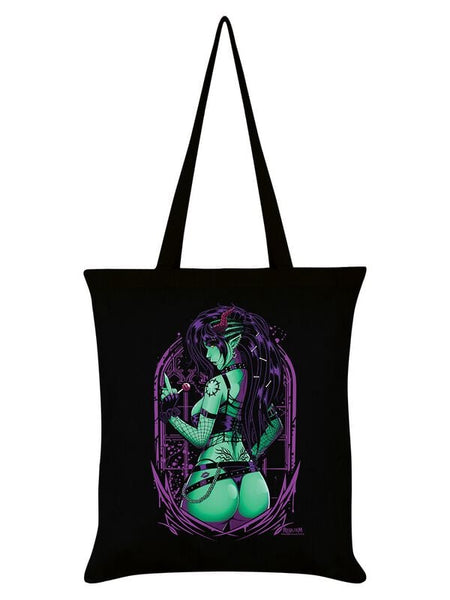 Sac En Tissu Gothic de Requiem Collective - Ariana - pour Unisexe - noir - Requiem Collective