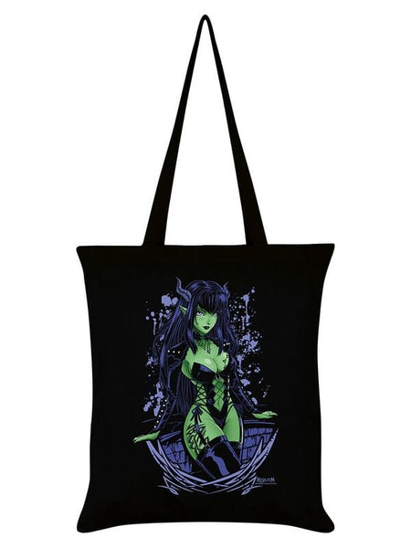 Sac En Tissu Gothic de Requiem Collective - Halle - pour Unisexe - noir - Requiem Collective