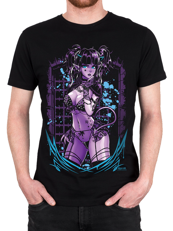T-Shirt Manches courtes Gothic de Requiem Collective - Blair - S à XXL - pour Homme - noir - Requiem Collective - View 2