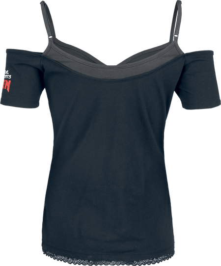 T-Shirt Manches courtes  de Iron Maiden - EMP Signature Collection - S à XXL - pour Femme - noir/gris - Iron Maiden - View 2