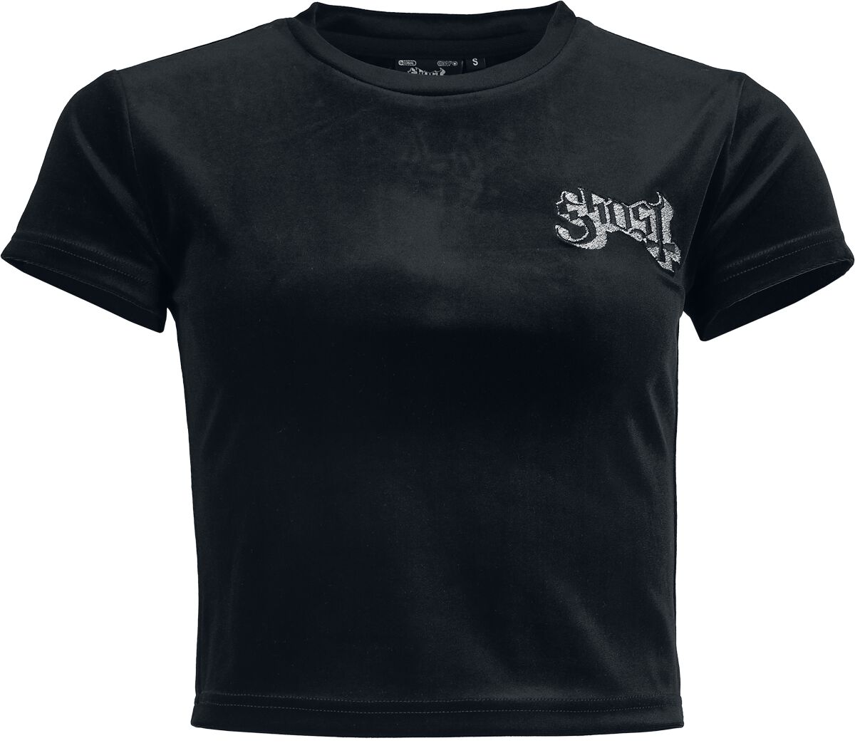 T-Shirt Manches courtes  de Ghost - Sweat Zippé Ghost - Collection Signature EMP - S à XXL - pour Femme - noir - Ghost