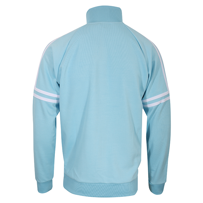 Haut de survêtement  de Gola - Zipped Raglan Track Top with Over Arm Stripes - Sky Blue - S à XXL - pour Homme - bleu clair - Gola - View 2
