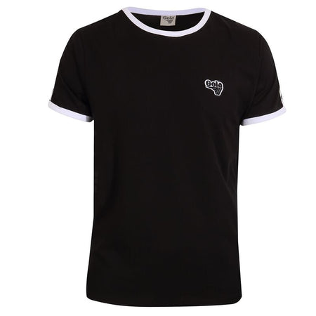 T-Shirt Manches courtes  de Gola - Gola - Logo Taped Ringer Black - S à XXL - pour Homme - noir - Gola