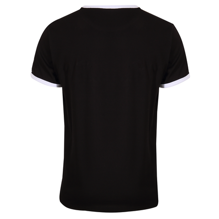 T-Shirt Manches courtes  de Gola - Gola - Logo Taped Ringer Black - S à XXL - pour Homme - noir - Gola - View 2