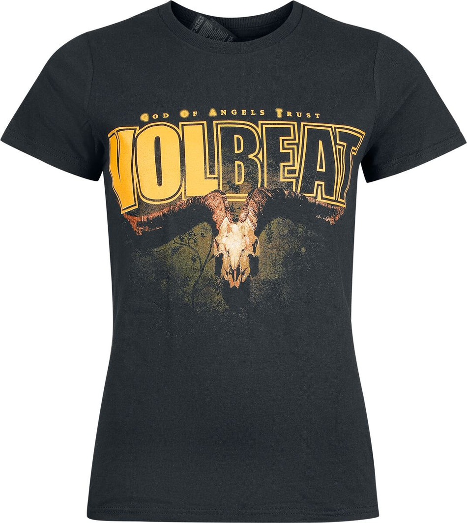 T-Shirt Manches courtes  de Volbeat - God Of Angels Trust - S à 3XL - pour Femme - noir - Volbeat