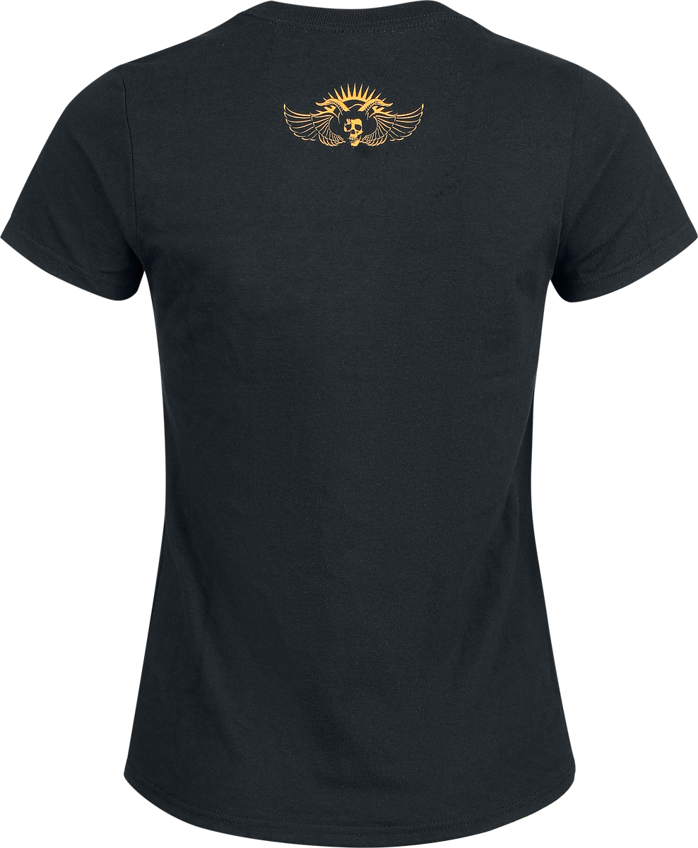 T-Shirt Manches courtes  de Volbeat - God Of Angels Trust - S à 3XL - pour Femme - noir - Volbeat - View 2