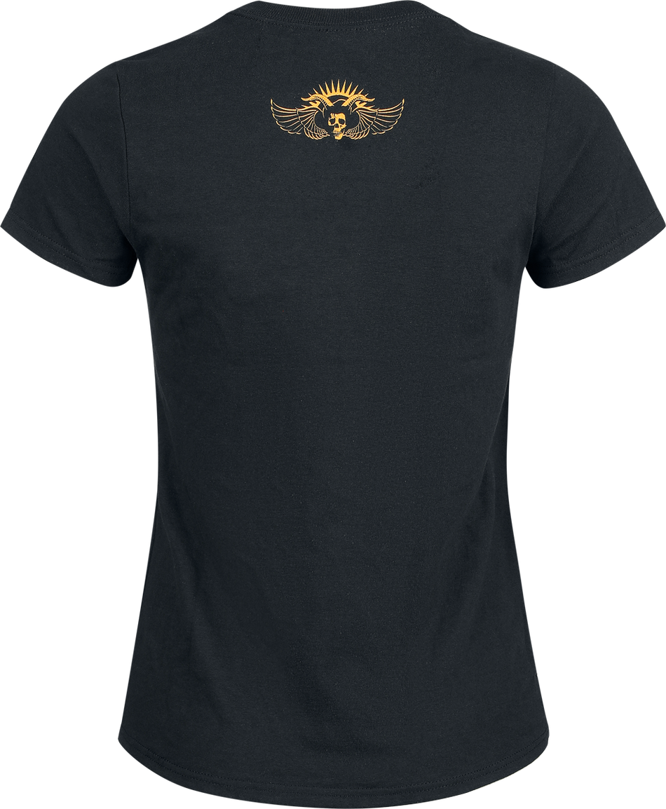 T-Shirt Manches courtes  de Volbeat - God Of Angels Trust - S à 3XL - pour Femme - noir - Volbeat - View 2