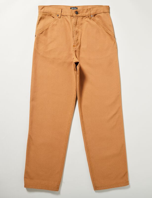 Jean Rockabilly de Chet Rock - Pantalons de Travail Caleb - W30L32 à W38L34 - pour Homme - marron - Chet Rock