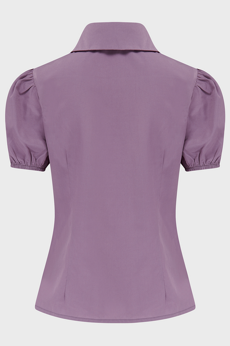 Chemisier Gothic de Killstar - Dark Lyric Blouse - XS à XXL - pour Femme - lilas - Killstar - View 2