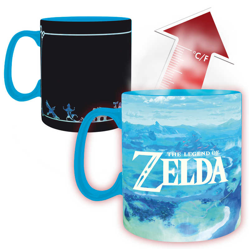 Mug Gaming de The Legend Of Zelda - Zelda & Link - Mug Magique - pour Indifférent - multicolore - The Legend Of Zelda - View 2