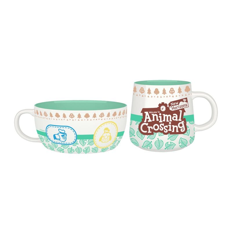 Ensemble petit déjeuner Gaming de Animal Crossing - Set de Petit-Déjeuner - pour Indifférent - multicolore - Animal Crossing