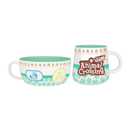 Ensemble petit déjeuner Gaming de Animal Crossing - Set de Petit-Déjeuner - pour Indifférent - multicolore - Animal Crossing