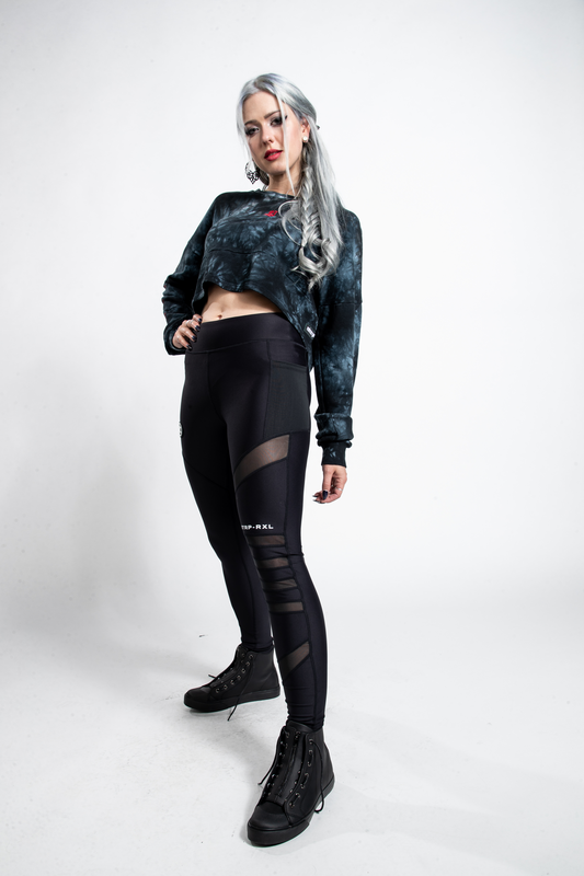 Legging  de Electric Callboy - EMP Signature Collection - S à XXL - pour Femme - noir - Electric Callboy - View 2