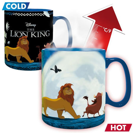 Mug Disney de Le Roi Lion - Simba, Timon & Pumbaa - Mug Magique - pour Indifférent - multicolore - Le Roi Lion