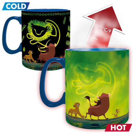 Mug Disney de Le Roi Lion - Simba, Timon & Pumbaa - Mug Magique - pour Indifférent - multicolore - Le Roi Lion - View 2