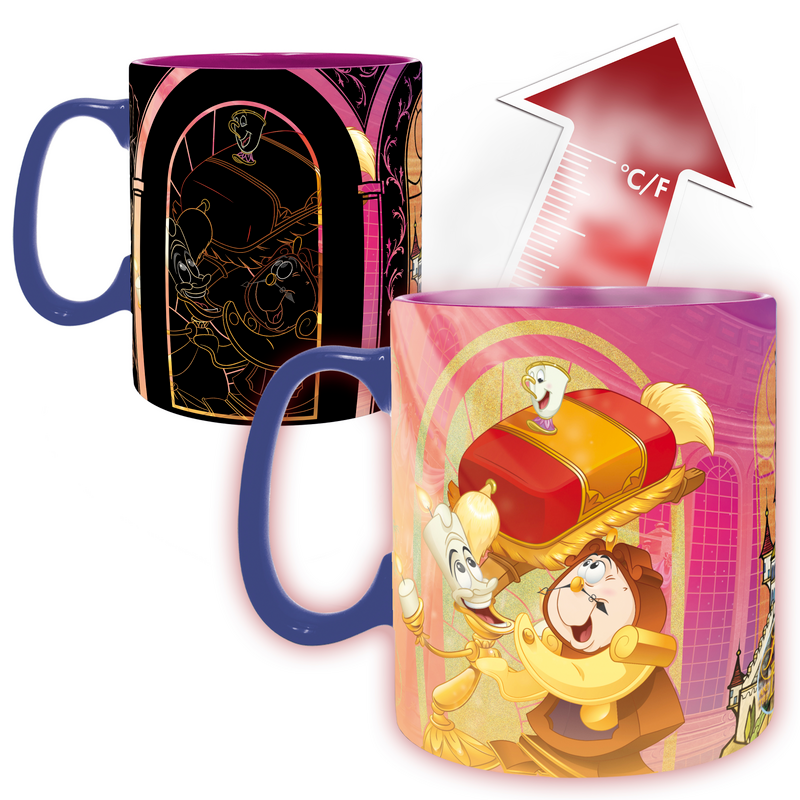 Mug Disney de La Belle Et La Bête - La Danse - pour Unisexe - multicolore - La Belle Et La Bête - View 2