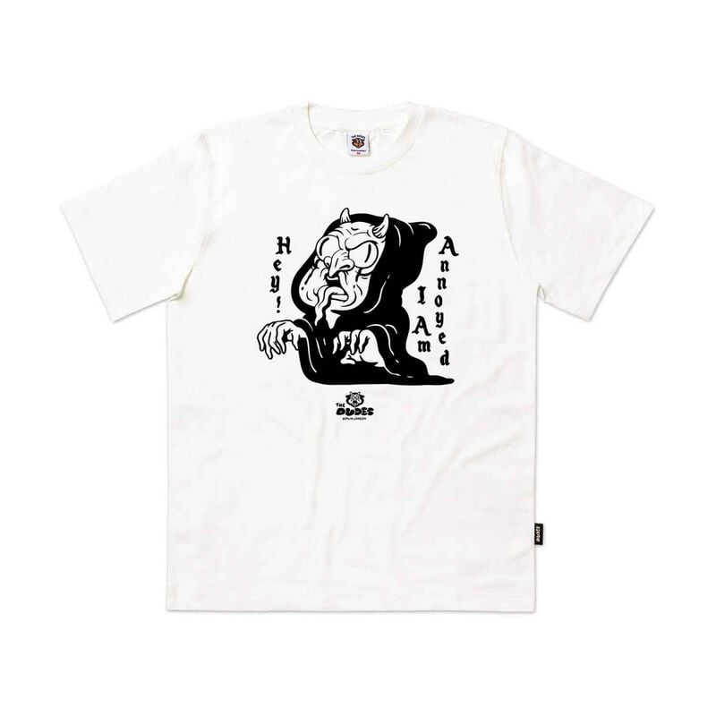 T-Shirt Manches courtes  de The Dudes - Annoyed - S à XL - pour Homme - blanc - The Dudes