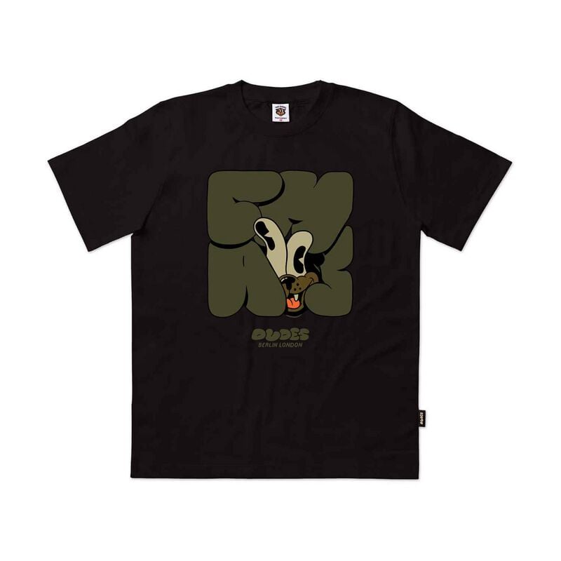 T-Shirt Manches courtes  de The Dudes - Chaos - M à XXL - pour Homme - noir - The Dudes