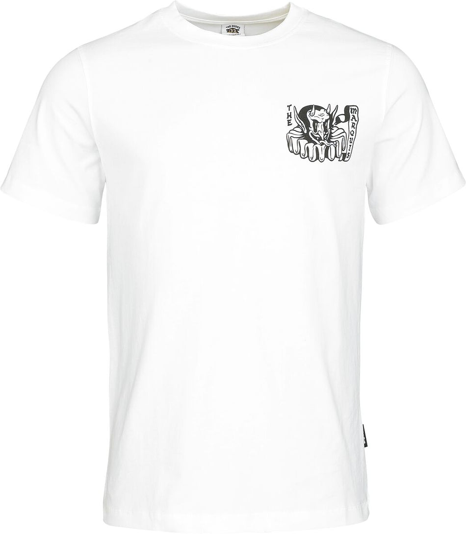 T-Shirt Manches courtes  de The Dudes - Good Times - S à XL - pour Homme - blanc - The Dudes