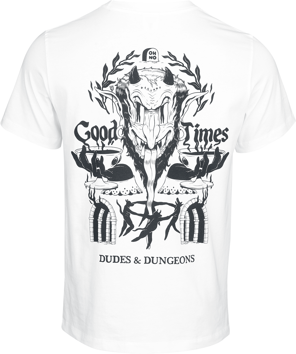 T-Shirt Manches courtes  de The Dudes - Good Times - S à XL - pour Homme - blanc - The Dudes - View 2